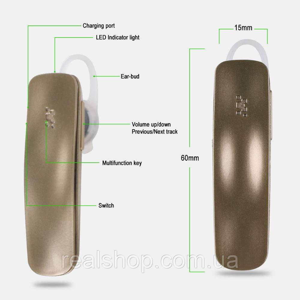 Bluetooth-гарнитура Fineblue HF88 gray or black