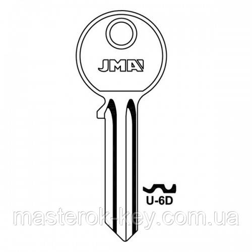 Заготівка ключа U-6D JMA