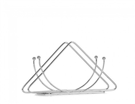 Підставка для серветок Helios із нержавіючої сталі трикутник (7421), фото 1