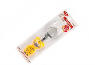 Ложка дитяча Helios із пластиковою ручкою 14 см (7481)