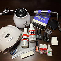 Набір для манікюру Kodi Professional з лампою  Sun X, фрезером  JD-700 і стерилізатором  Tools Sterilizer