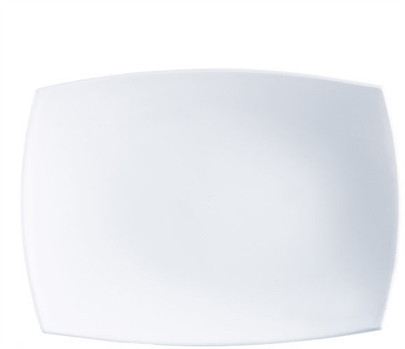 Блюдо Luminarc Delice White прямокутне біле 350 мм х 260 мм (Е7836), фото 1