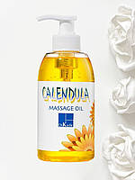 Массажное масло с зародышами пшеницы - Календула Calendula Wheat Germ Massage Oil Dr. Kadir 330 мл