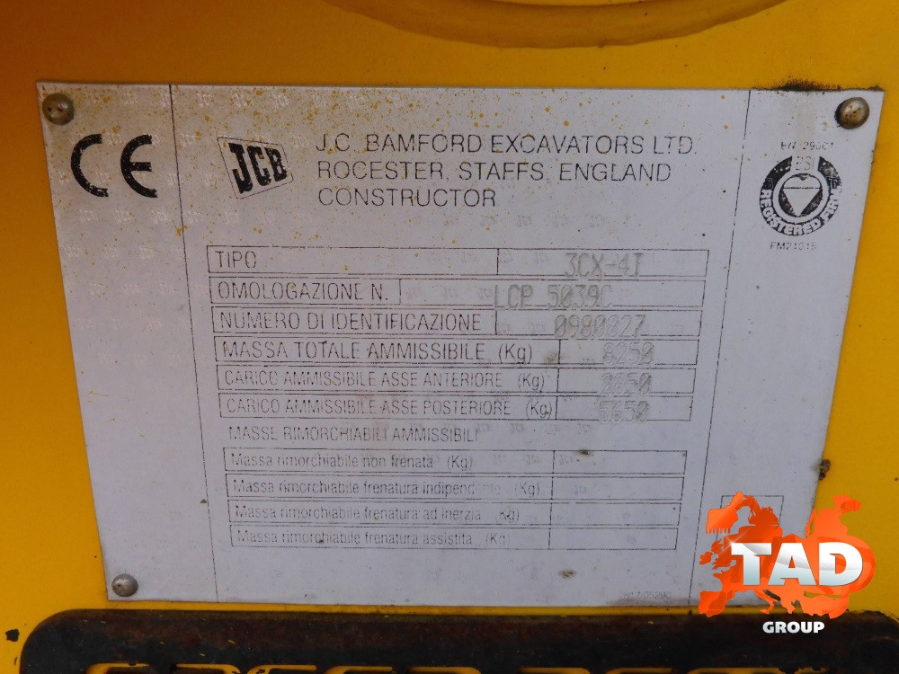 Экскаватор-погрузчик JCB 3CXPC (2007 г) - фото 10 - id-p1130019884