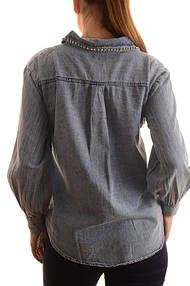 Женские джинсовые рубашки оптом Premium (лот 3шт по 17,5Є) 3