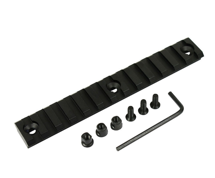 Планка Picatinny/Weaver Keymod довжина 13,5 см, фото 1