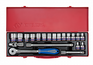 Набір з торцевими головками 1/2 20 предметів King Tony 4320MR (Тайвань), фото 1