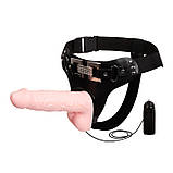 Страпон Vibrating Strap On, фото 5