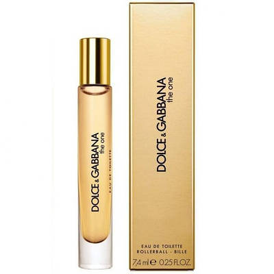 Жіночі парфуми Dolce & Gabbana The One for Women roll-on 7.4ml парфумована вода, квітково-фруктовий аромат