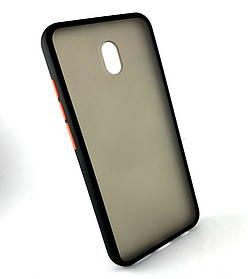 Чохол накладка на задню панель My Choice для Xiaomi Redmi 8A матовий чорний