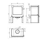 Піч Dovre ROCK 350TB, фото 2