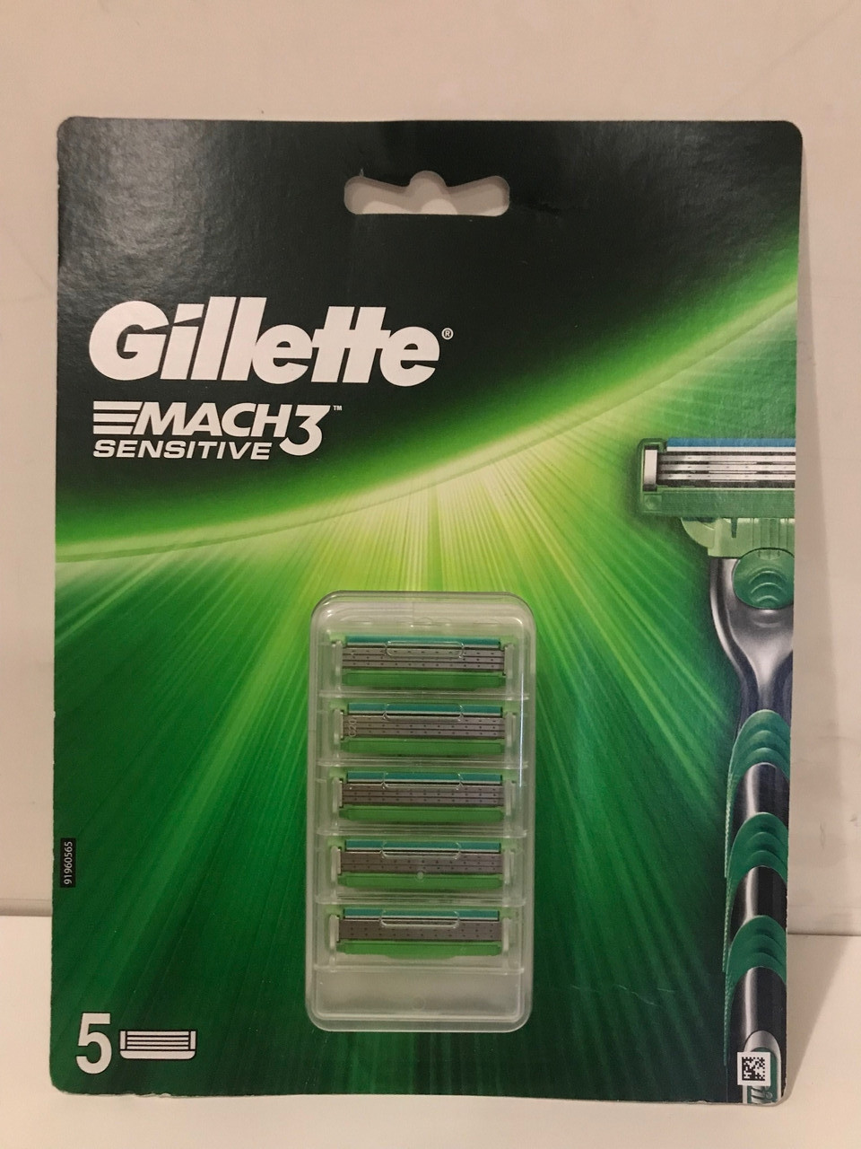 Змінні картриджі Gillette Mach3 Sensitive 5 шт.