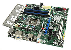 Материнська плата INTEL DQ57TM для настільних ПК, PCI-E+2DVI+DP+GbLAN SATA 4xDDR3 MicroATX , Socket LGA1156, фото 2