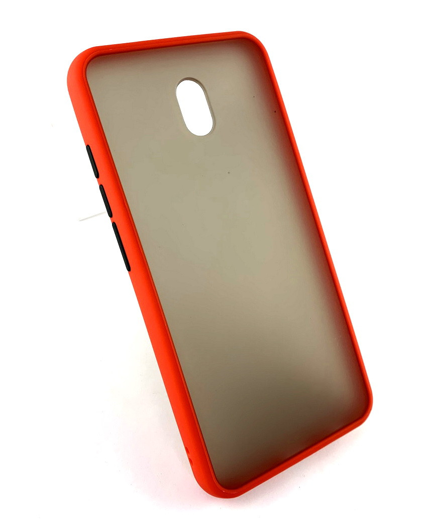 Чохол накладка на задню панель My Choice для Xiaomi Redmi 8A матовий червоний