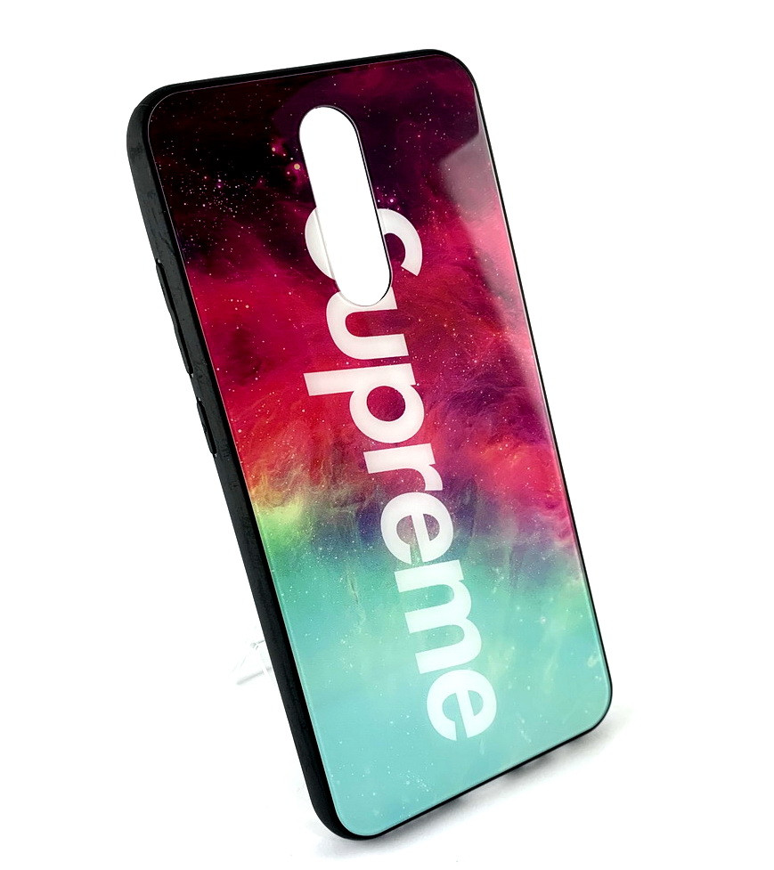 Чохол для Xiaomi Redmi 8A накладка на бампер протиударний Glass Supreme з малюнком