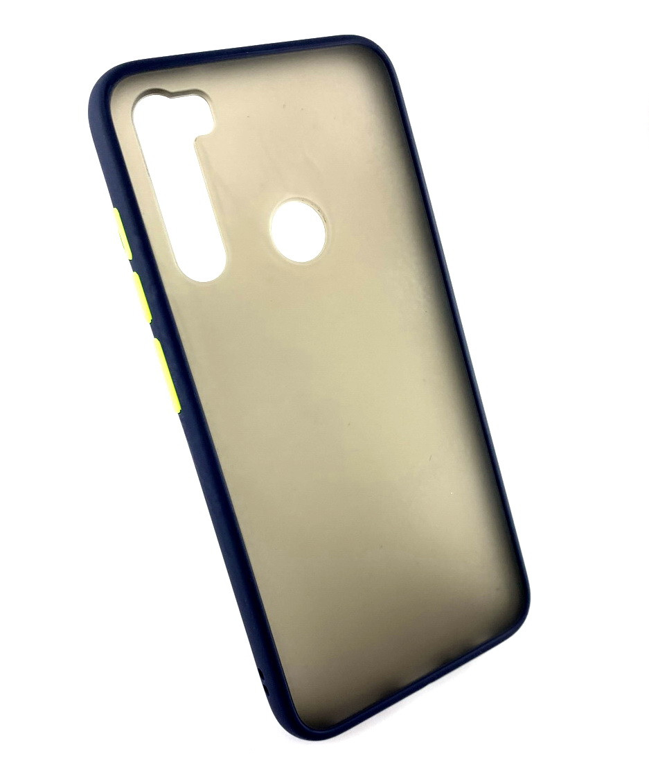 Чохол накладка на задню панель My Choice для Xiaomi Redmi Note 8 матовий синій