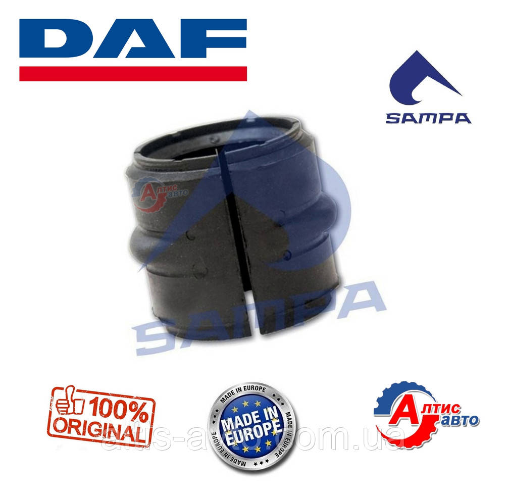 Втулка стабілізатора DAF 95 xf/cf 85, 75, LF45 Євро 2 3-5 передній міст 1291233, 1732887 (43/62/70х60)