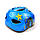 Дитячий шолом для велосипеда з регулюванням розміру синій, фото 2