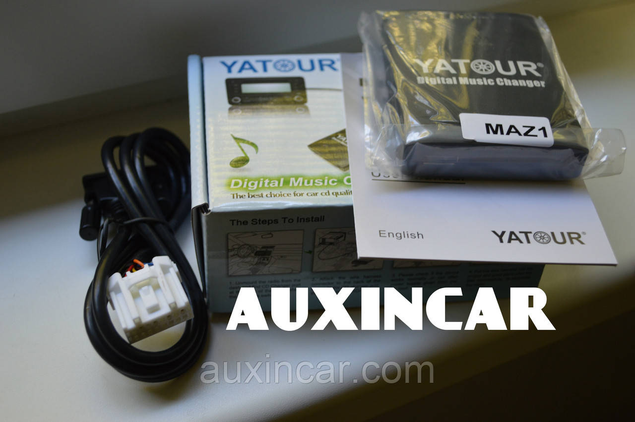 Флешка/д мапа/аукс адаптер Yatour YTM06-MAZ1 для штатної магнітоли Mazda, фото 1
