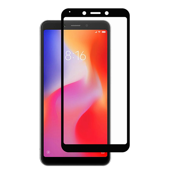 Захисне скло Lion для Xiaomi Redmi 6/6A 3D Perfect Protection Full Glue, Black