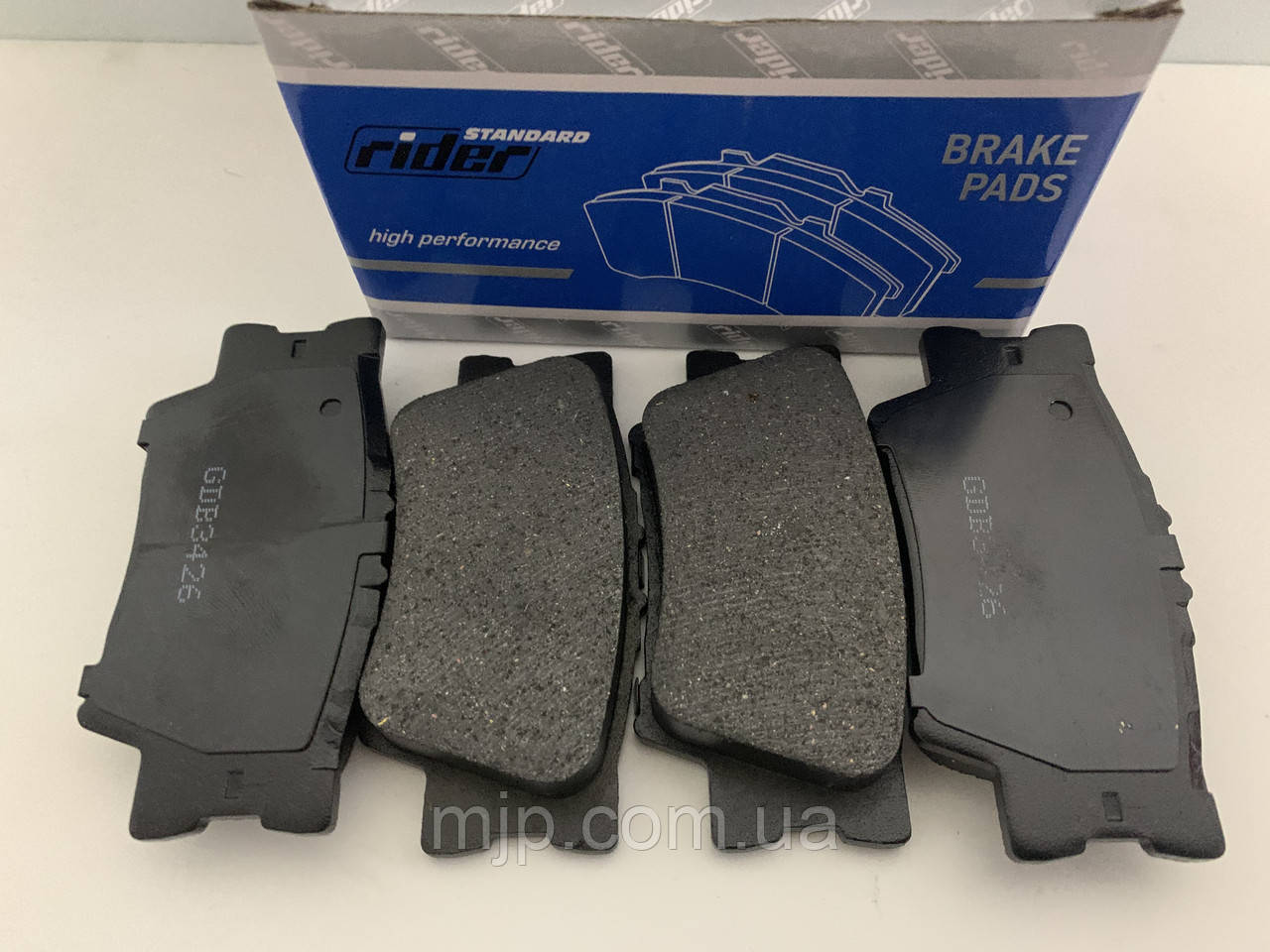 Колодки гальмівні задні дискові RIDER RD.24338STD 04466-42060, 04466-06060, 04466-06070, 04466-06090, 04466-33180, 04466-06100