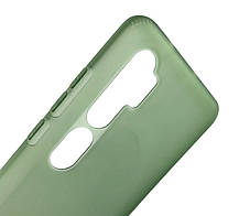 Чохол для Xiaomi Mi Note 10 накладка на бампер протиударний Latex зелений, фото 5