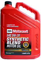 Моторное масло FORD MOTORCRAFT SYNTHETIC BLEND SAE 5W-20 5Л