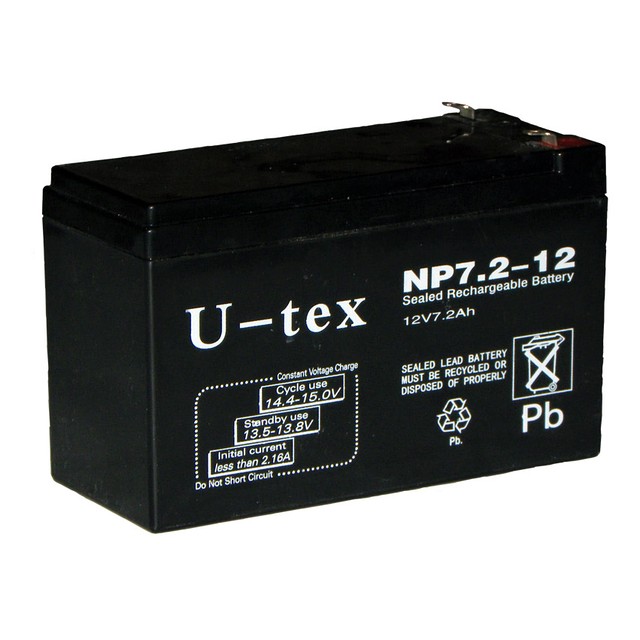 Акумулятор U-tex 12В / 7,2 Ah