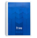 Зошит для записів PRIME, А5, 96арк, карта, картонна обкладинка синя Артикул: BM.24551101-02