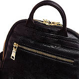 Модний рюкзак міський жіночий, розмір L Чорний, фото 7