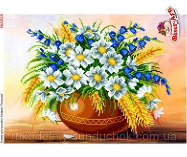 Схема для вишивки бісером Бисер-Арт Букет ромашок (А528), фото 1