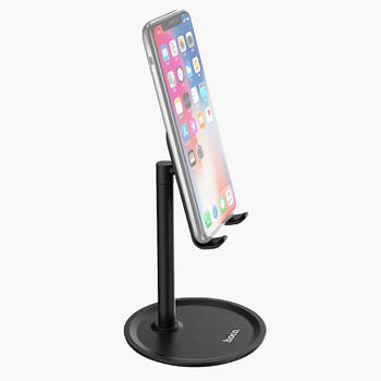 Підставка для смартфону чи планшета Hoco PH15 Aluminium Alloy Table Stand Black