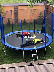 Батут Justfun 404см мультиколір