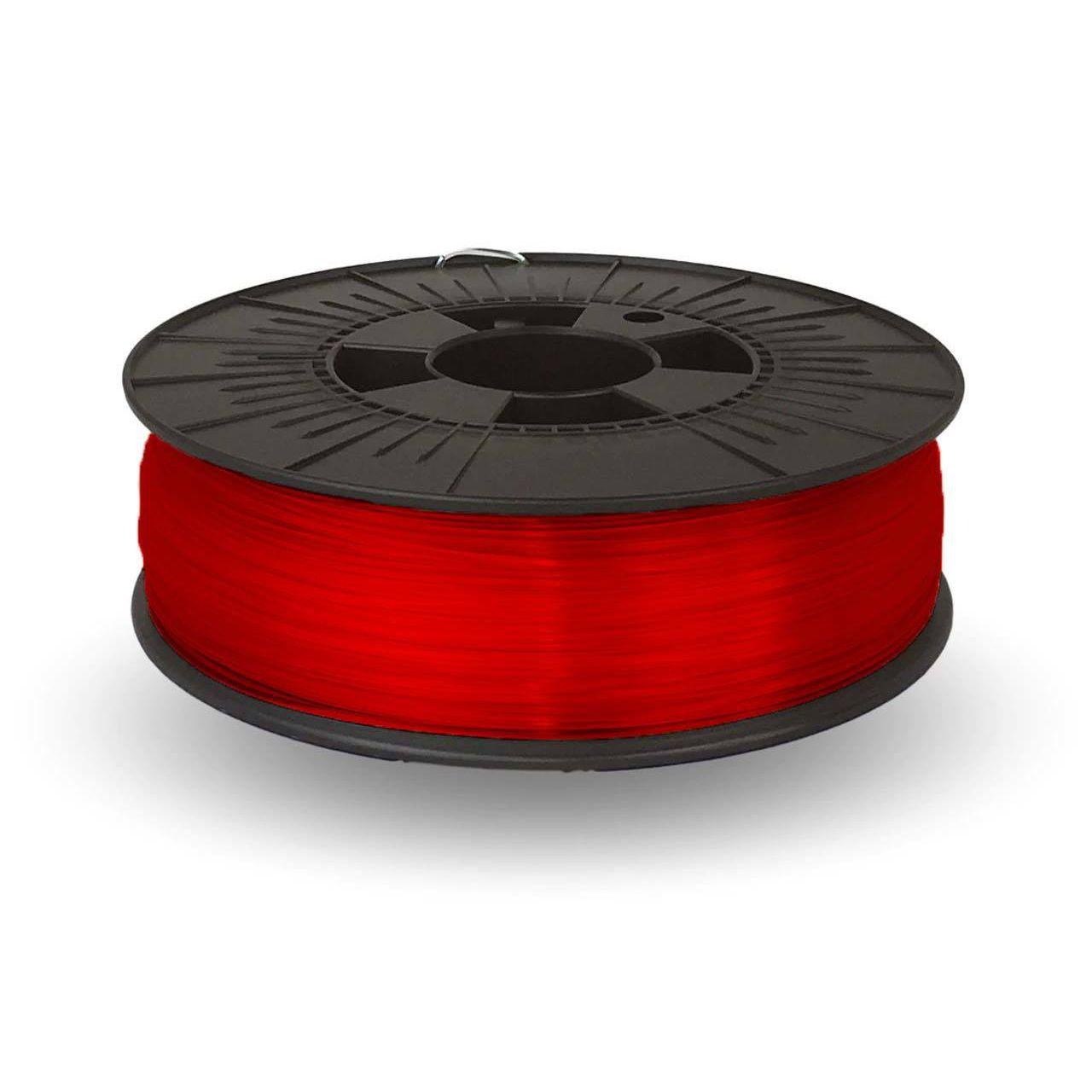 CoPET (PETg) пластик для 3D друку.  1.75 мм.  0.75 кг.  3dplast Червоний, фото 1