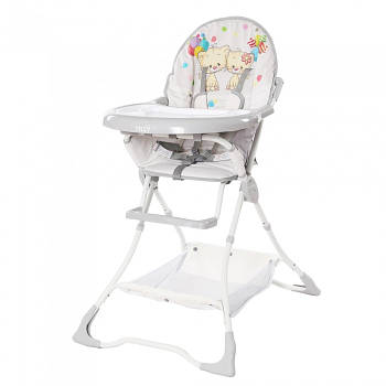 Дитячий стільчик для годування TILLY Buddy T-633/1 Котики (T-633/1 Grey Cats)