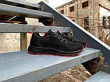 Чоловічі кросівки BaaS Trend System Black/Red чорні з червоним, фото 6