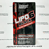 Жироспалювач, Nutrex Lipo6 Black Ultra Concentrate