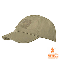 Бейсболка складывающаяся Helikon-Tex® Baseball FOLDING Cap® - PolyCotton Ripstop - Coyote