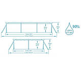 Басейн Bestway 56404 каркасний 300 x 201 x 66 см, фото 3