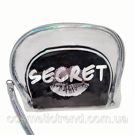 Secret Silver Набір з 2 жіночих косметичок (силікон, ПВХ, текстиль), фото 1