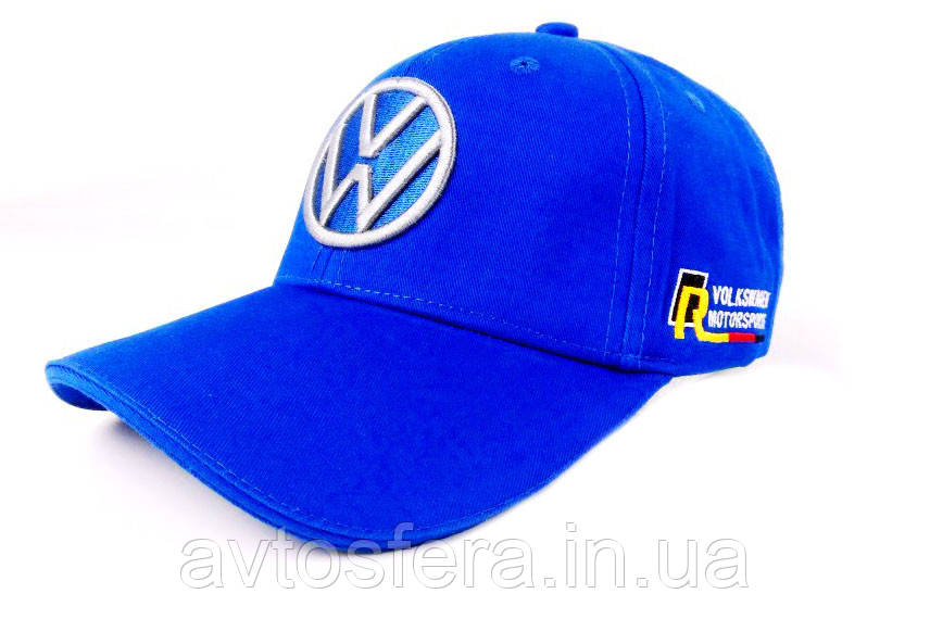 Кепка бейсболка Фольксваген VOLKSWAGEN синя