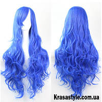 Реалістична перука ~80 см Синій