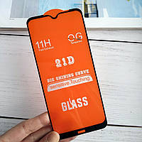 Защитное стекло Xiaomi Redmi Note 8T 21D Full Glue Glass Черное