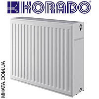 Сталеві радіатори KORADO 33-VK 900*700 Чехія (нижнє підключення)