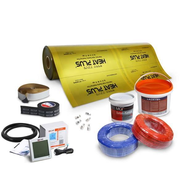 Пленочный теплый пол под плитку 7.2 м2 / Heat Plus / комплект / пленка ...