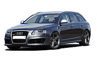 Багажник Audi A6 2004-2011 avant, kombi поперечки на рейлинг интегрированный Ауди А6 кузов C6 Кенгуру