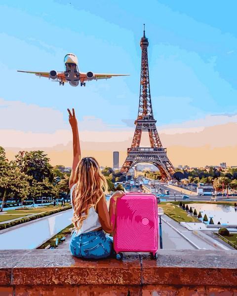 Картина за номерами 40х50 см. Babylon Мандрівниця (VP 1238), фото 1