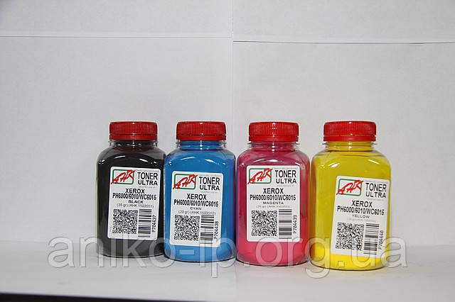 ТОНЕР XEROX PH6 000/6010/WC6015 (Cyan 20 г) ULTRA COLOR AHK