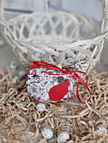 Курочка як декор для великоднього віночка, для корзини, ручна робота, елемент декору, фото 10