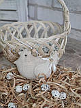 Курочка як декор для великоднього віночка, для корзини, ручна робота, елемент декору, фото 7